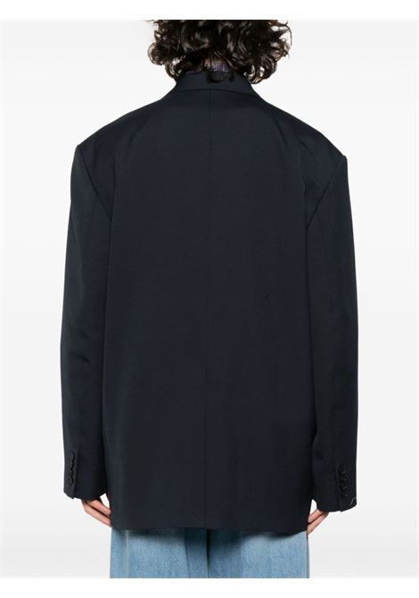 Blazer monopetto in blu - uomo ACNE STUDIOS | BH0180833